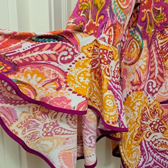 Prelude Womans XL Blouse Gorgeous Bell Sleeves #169 - Picture 2 of 8